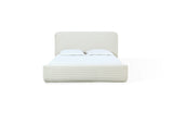 Wisteria Upholstered Platform Bed in Frosty Corduroy - What A Room