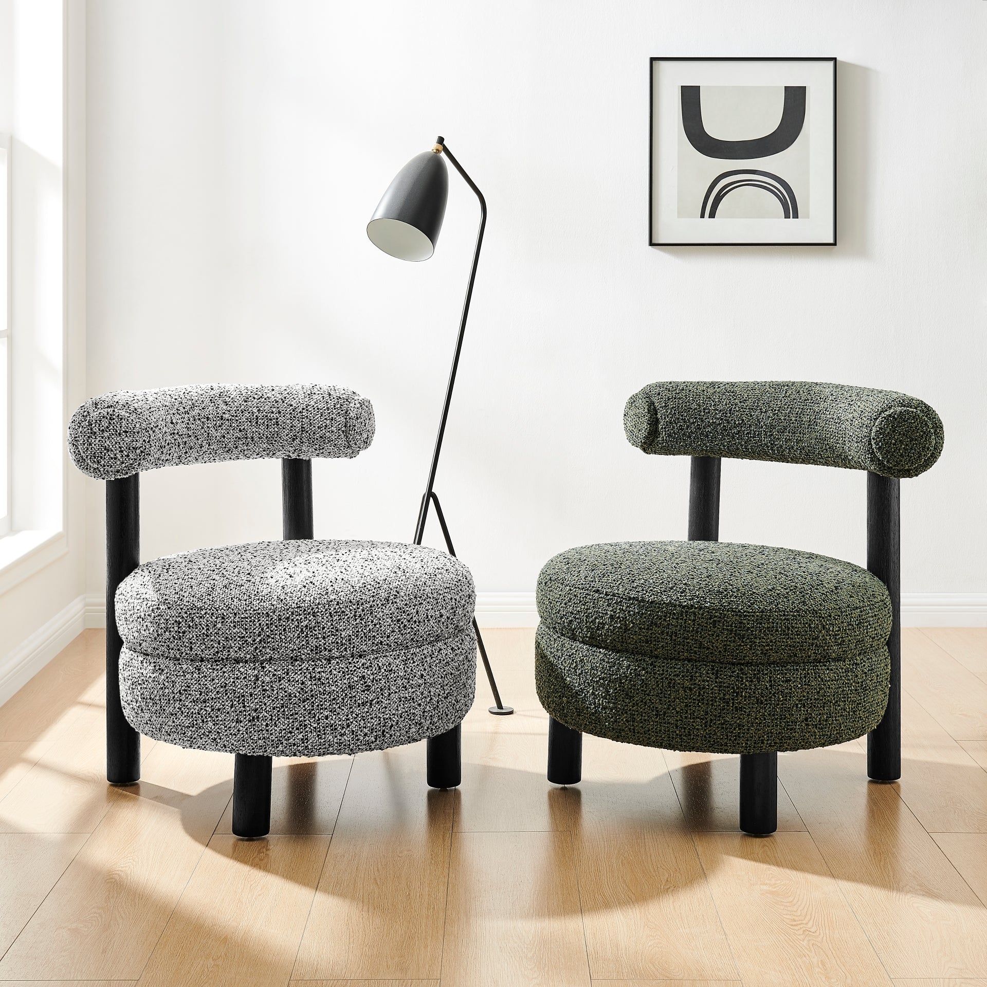 Esther Boucle Accent Chair - What A Room