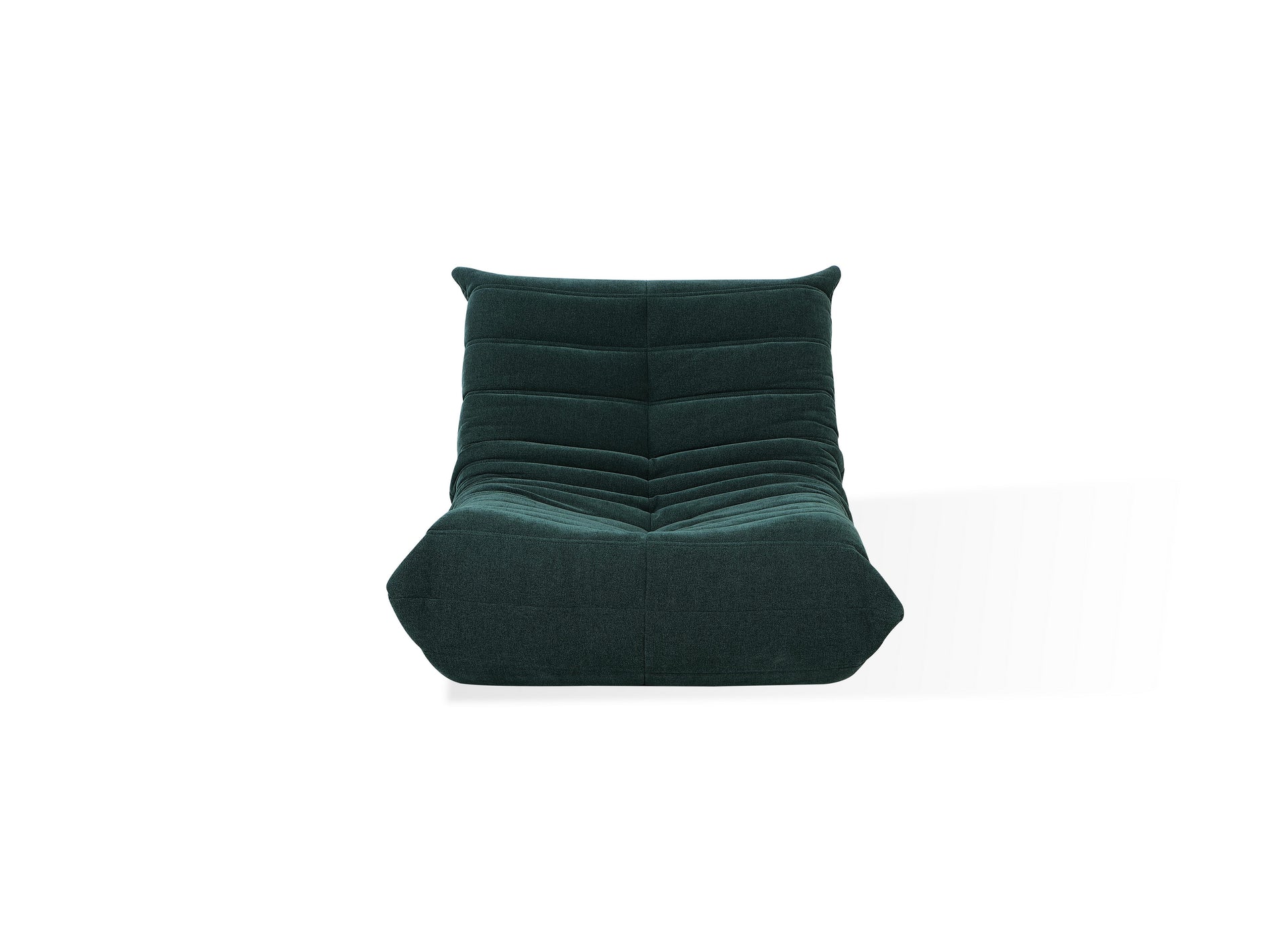 Flex Upholstered Lounge Chair in Emerald Chenille - What A Room