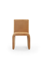 Winston Fully Upholstered Side chair in Whiskey Velvet (Set of 2) - What A Room