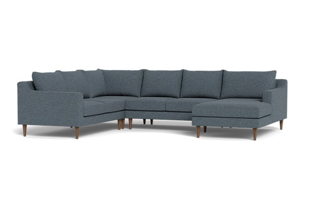 Alex MCM U Sectional with Chaise Sofa - What A Room