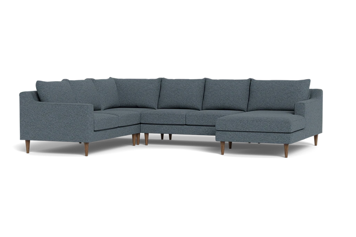 Alex MCM U Sectional with Chaise Sofa - What A Room