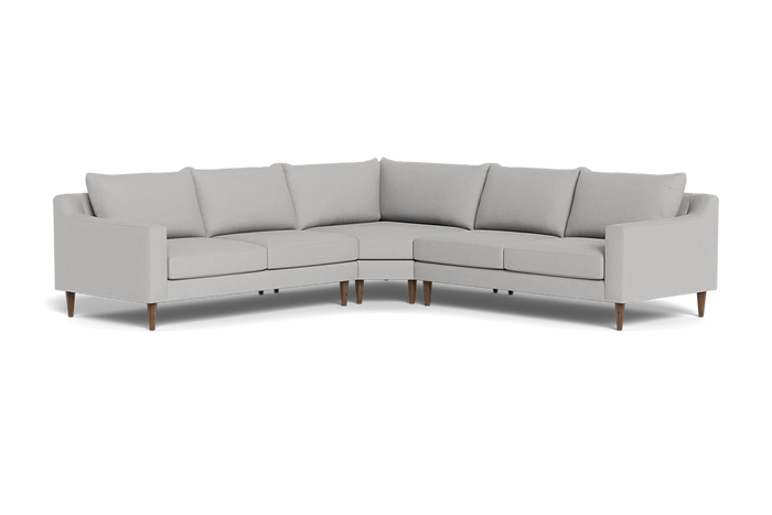 Alex MCM Corner Wedge Large Sectional - What A Room