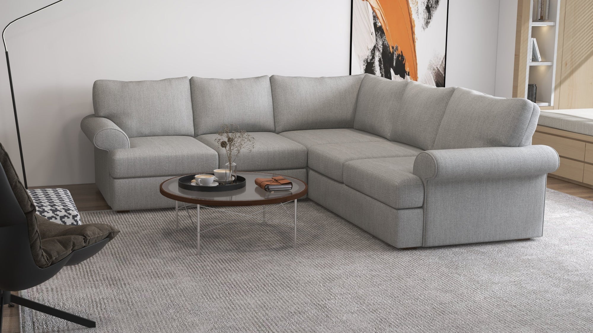 Anna L Shaped Sectional Sofa - What A Room