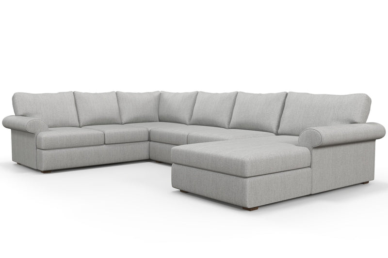 Anna U Sectional with Chaise Sofa