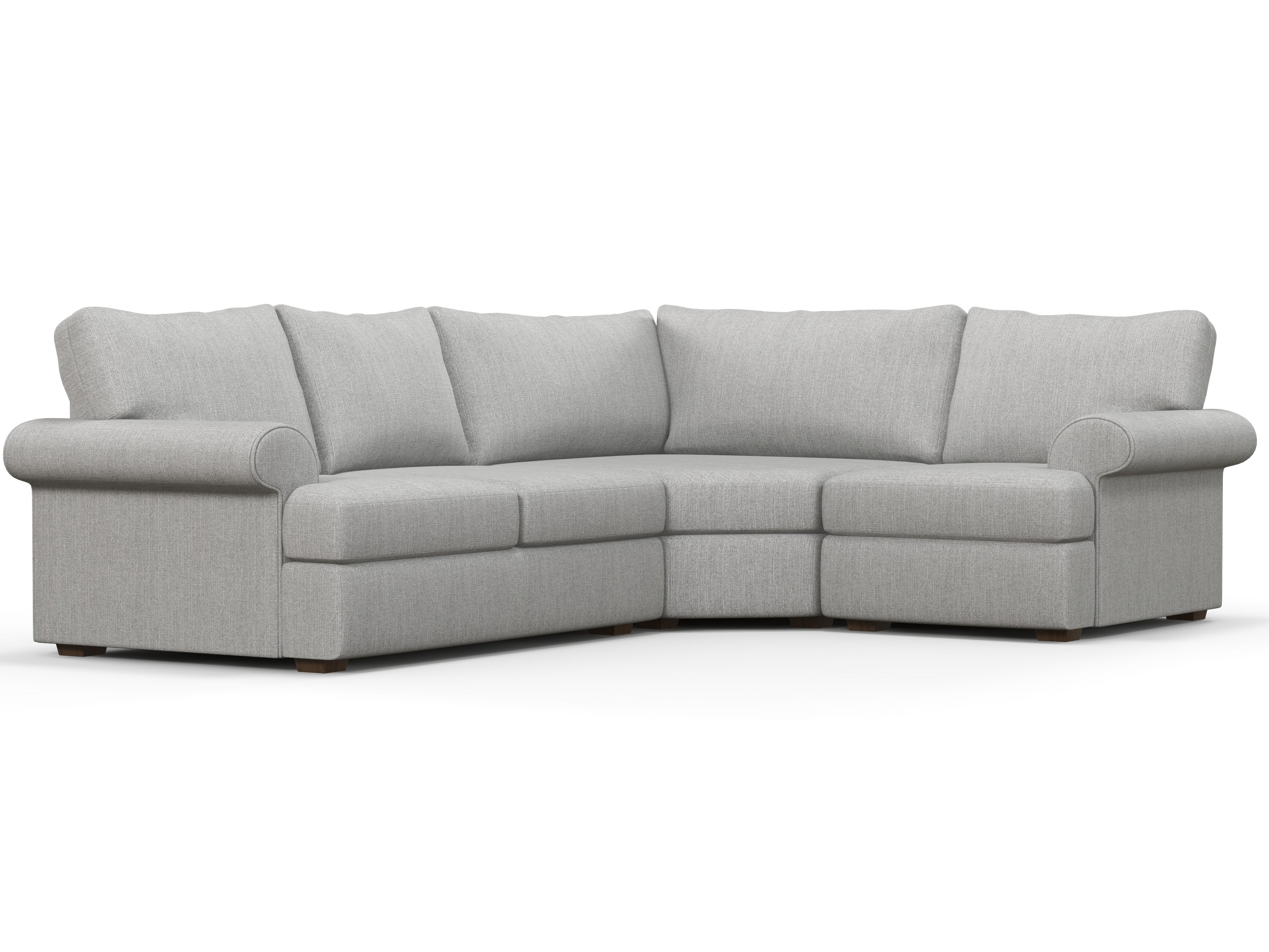 Anna Corner Wedge L-Sectional - What A Room