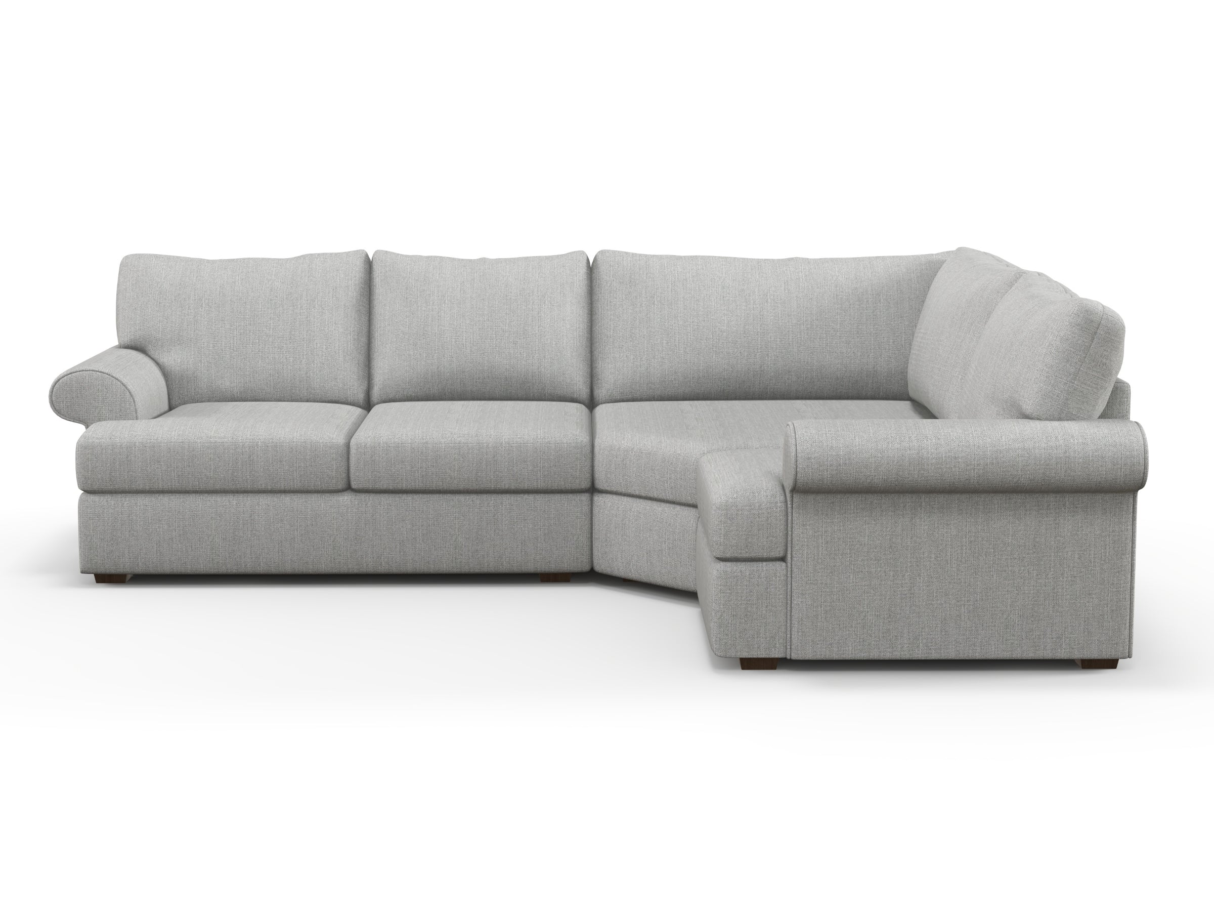 Anna Corner Wedge L-Sectional - What A Room