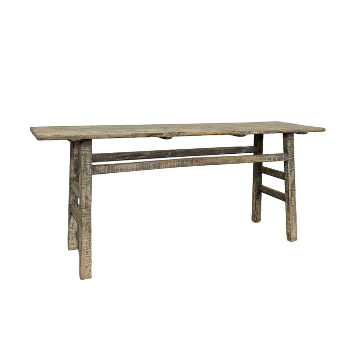 Vintage Elm Console Table