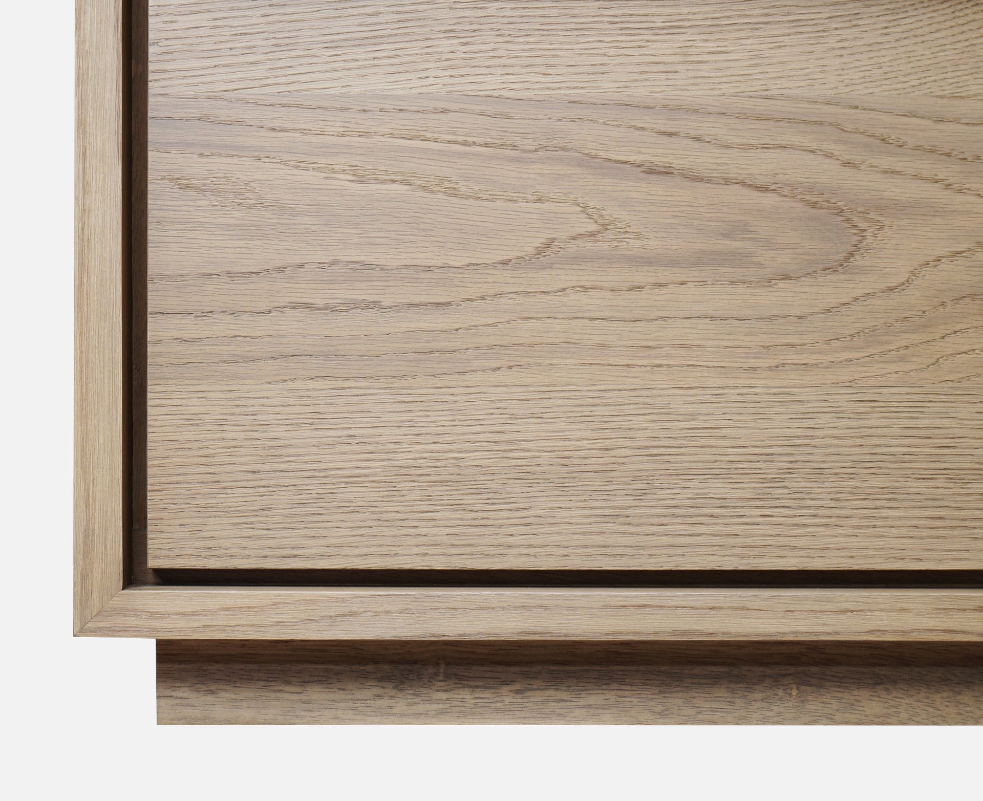 One Coastal Modern Two Drawer Nightstand in Bisque - What A Room