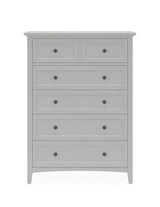 Grace Five Drawer Chest in Elephant Gray - What A Room