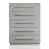 Destination Five Drawer Chest in Cotton Grey - What A Room