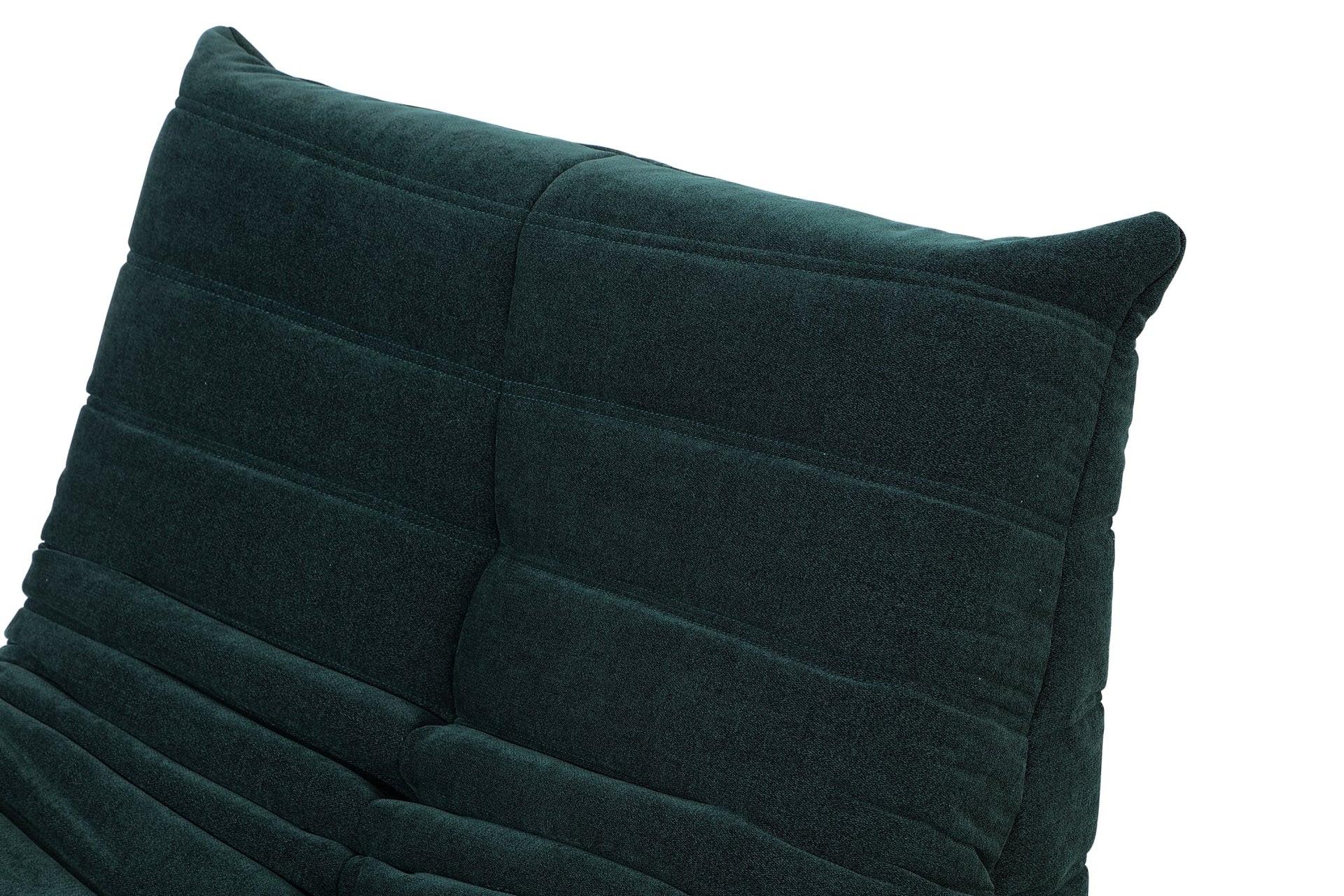Flex Upholstered Lounge Chair in Emerald Chenille - What A Room