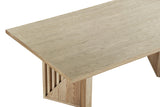 Sumner Double Pedestal Oak Dining Table in Natural - What A Room