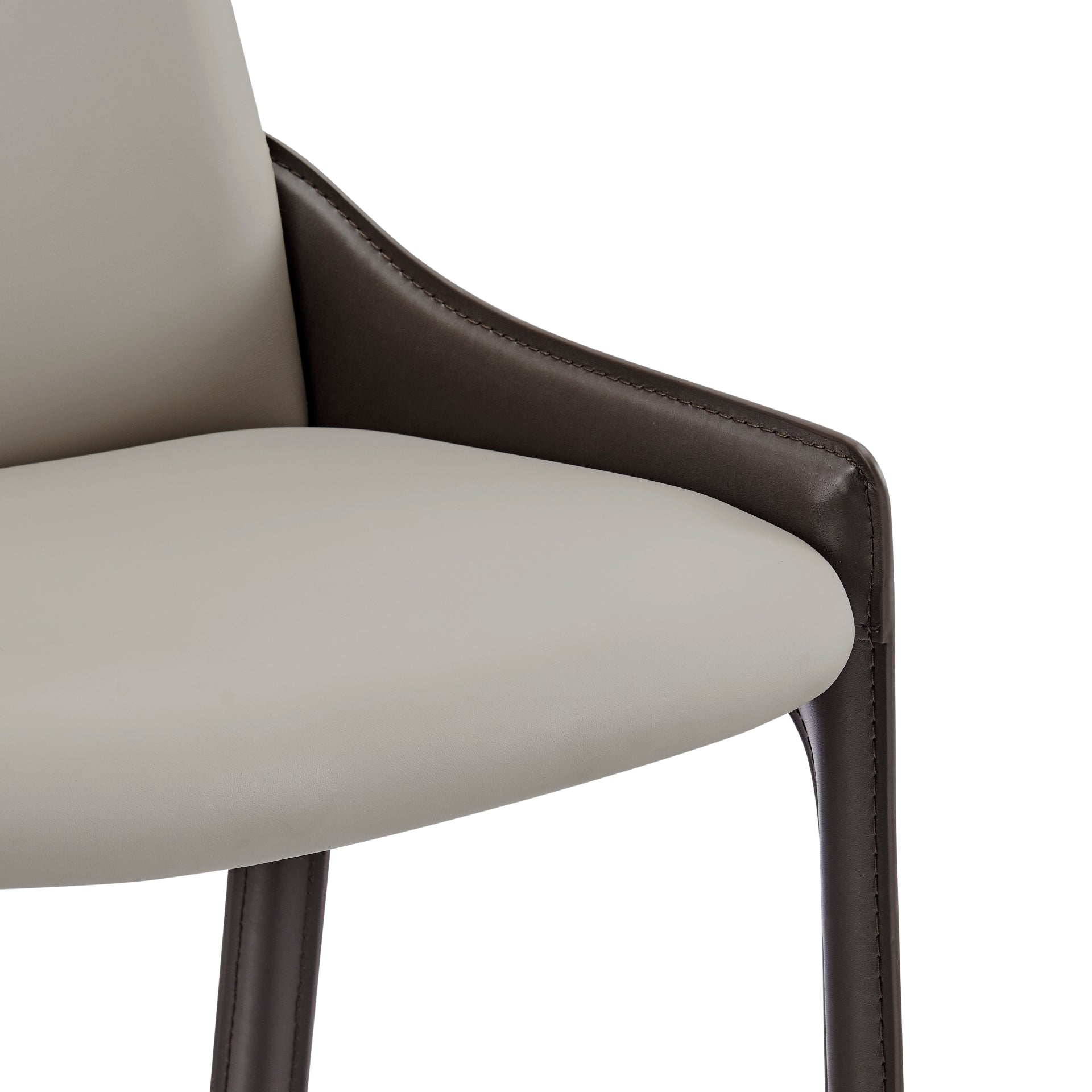 Stella Faux Leather Dining Side Chair (Set of 2) - What A Room