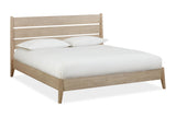 Sumire Slatted Ash Wood Platform Bed in Ginger - What A Room