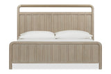 Camden Shiplap Oak Wood Platform Bed in Chai - What A Room