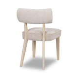 Magnolia Wood Frame Upholstered Dining Chair in Brown Sugar Chenille (Set of 2) - What A Room