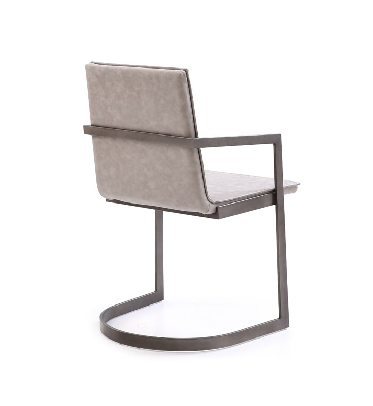 Jago - Modern White Wash Grey Dining Chair - What A Room