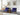 Modrest Samara Modern Blue & Gold Accent Chair - What A Room