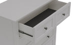 Grace Five Drawer Chest in Elephant Gray - What A Room