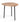 Modrest Barnum - Industrial White Washed Oak and Black Iron End Table - What A Room