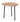 Modrest Barnum - Industrial White Washed Oak and Black Iron End Table - What A Room