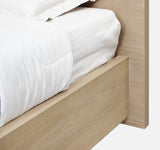 One Coastal Modern Platform Bed in Bisque - What A Room