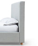 Olivia Upholstered Headboard in Linen - What A Room