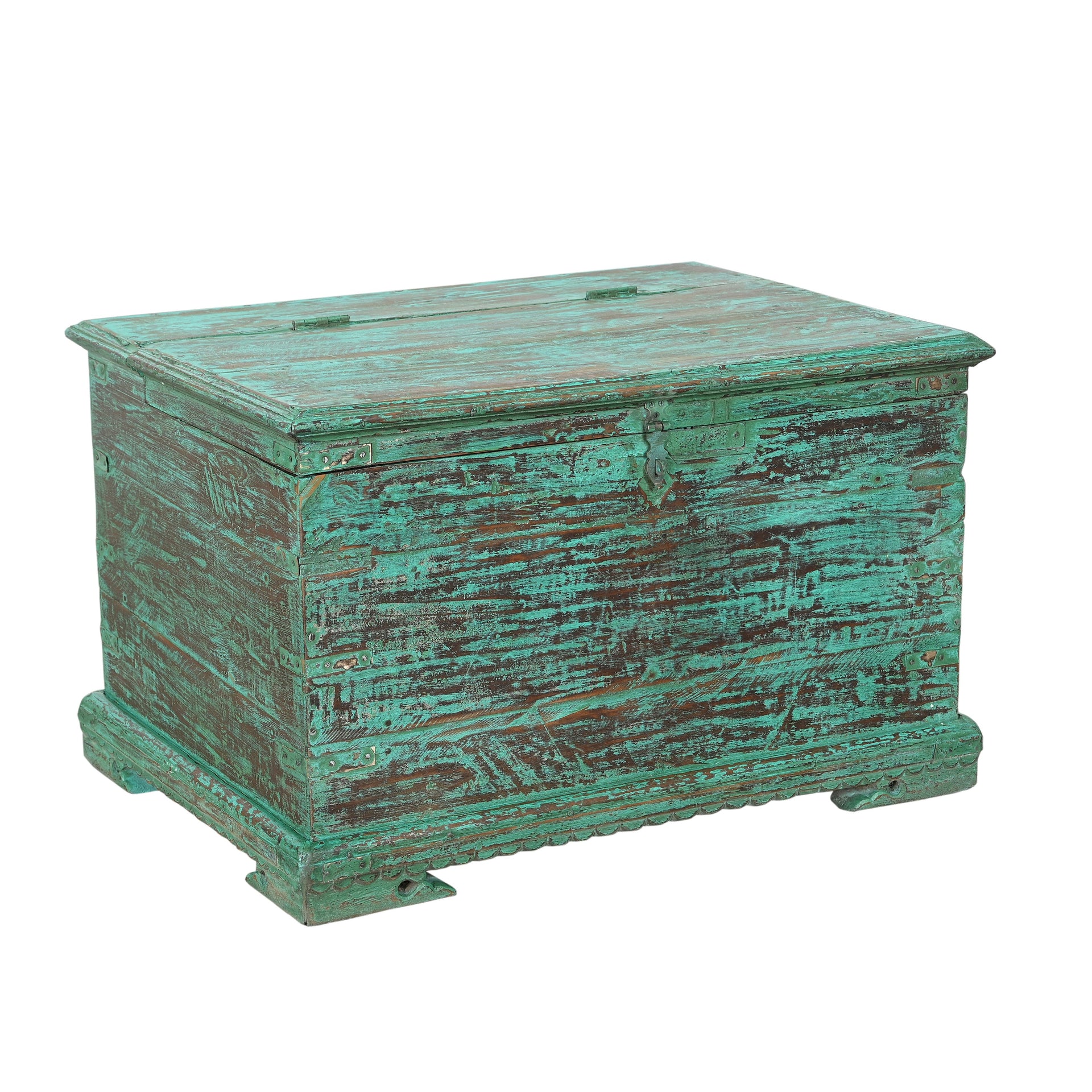 Vintage Teak Trunk Box - What A Room