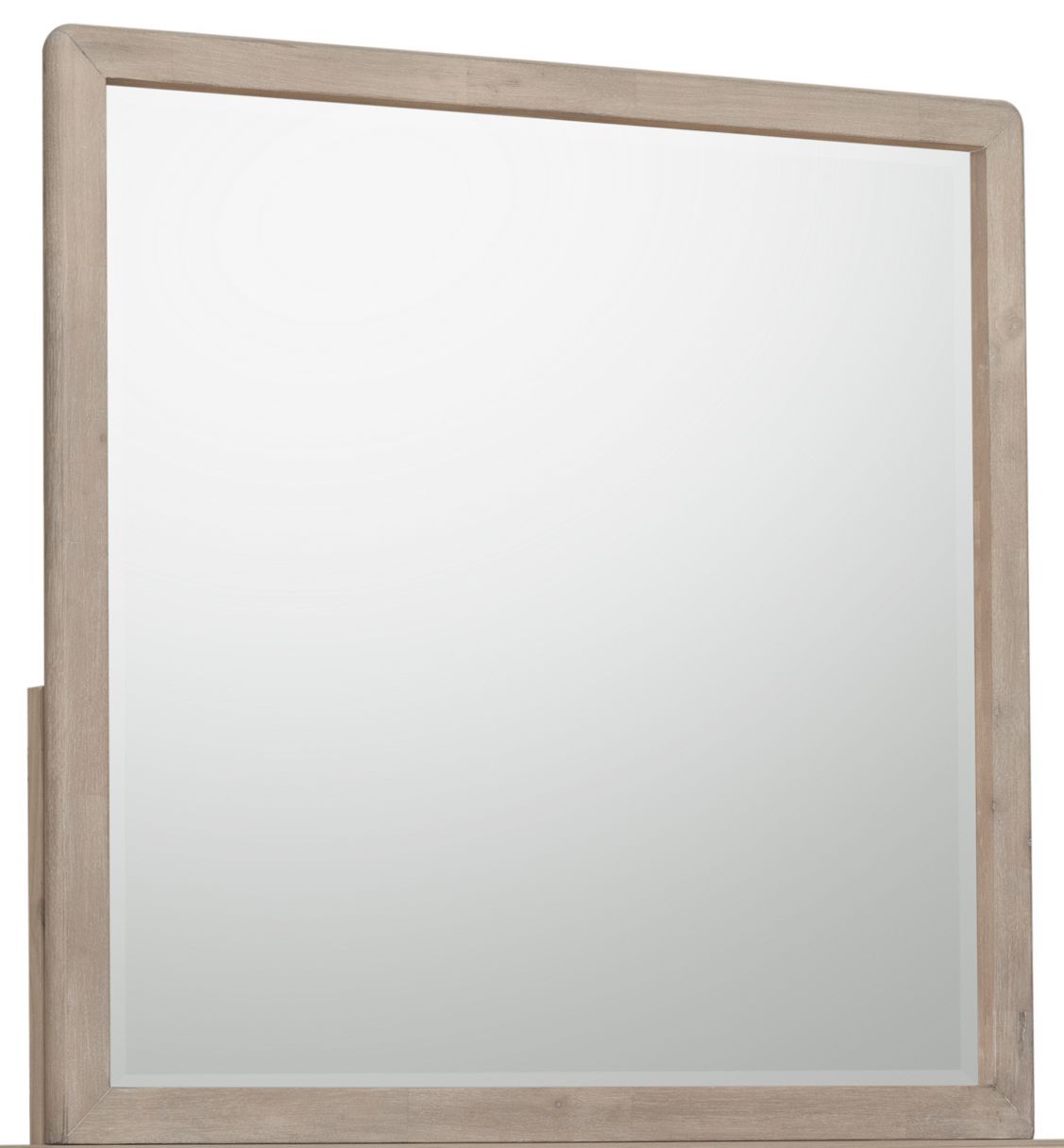 Gardenia Beveled Glass Wall or Dresser Mirror in Chai - What A Room