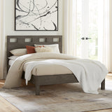 Riva Wood Bed in Sharkskin - What A Room