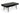 Modrest Billy Modern Black Oak & Gold Coffee Table - What A Room