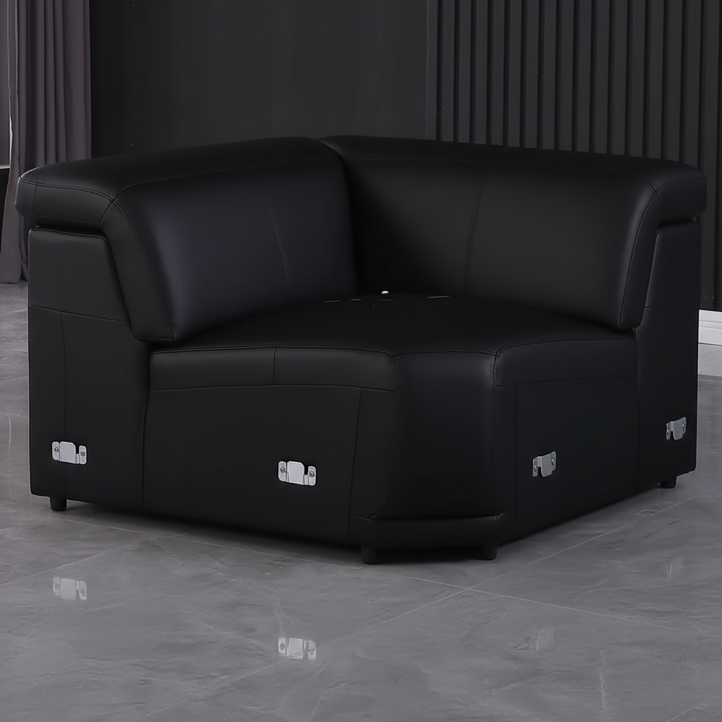 DivanItalia-Top Grain Italian Leather Reclining Modular Sectional-9762 - What A Room