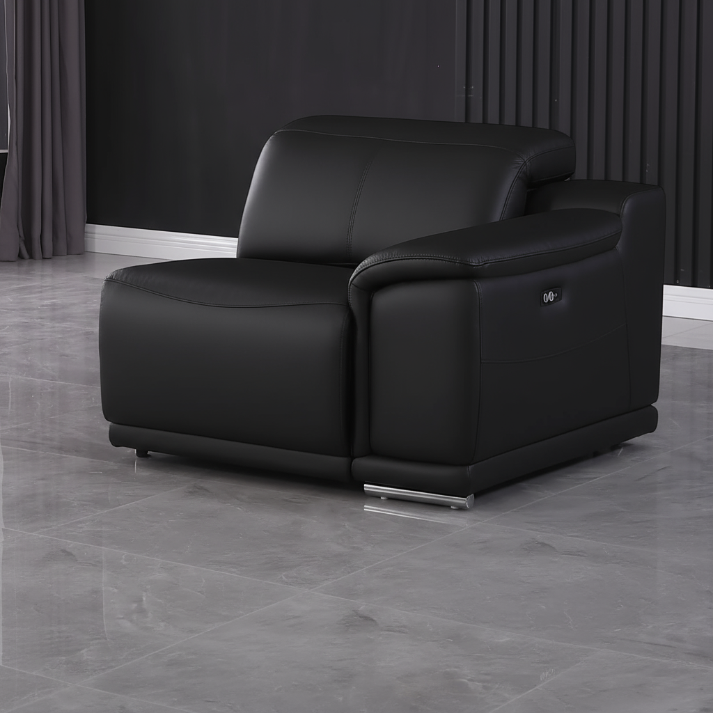 DivanItalia-Top Grain Italian Leather Reclining Modular Sectional-9762 - What A Room