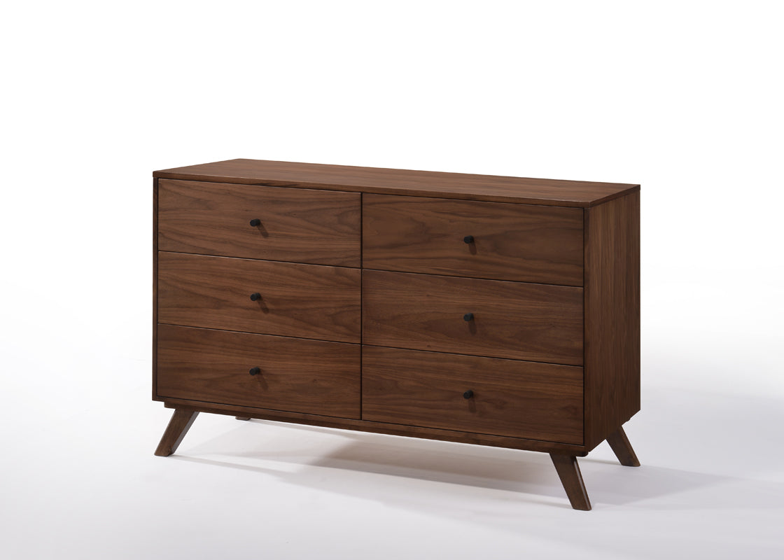 Modrest Addison Mid-Century Modern Walnut Dresser - What A Room