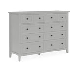 Grace Eight Drawer Dresser in Elephant Gray - What A Room