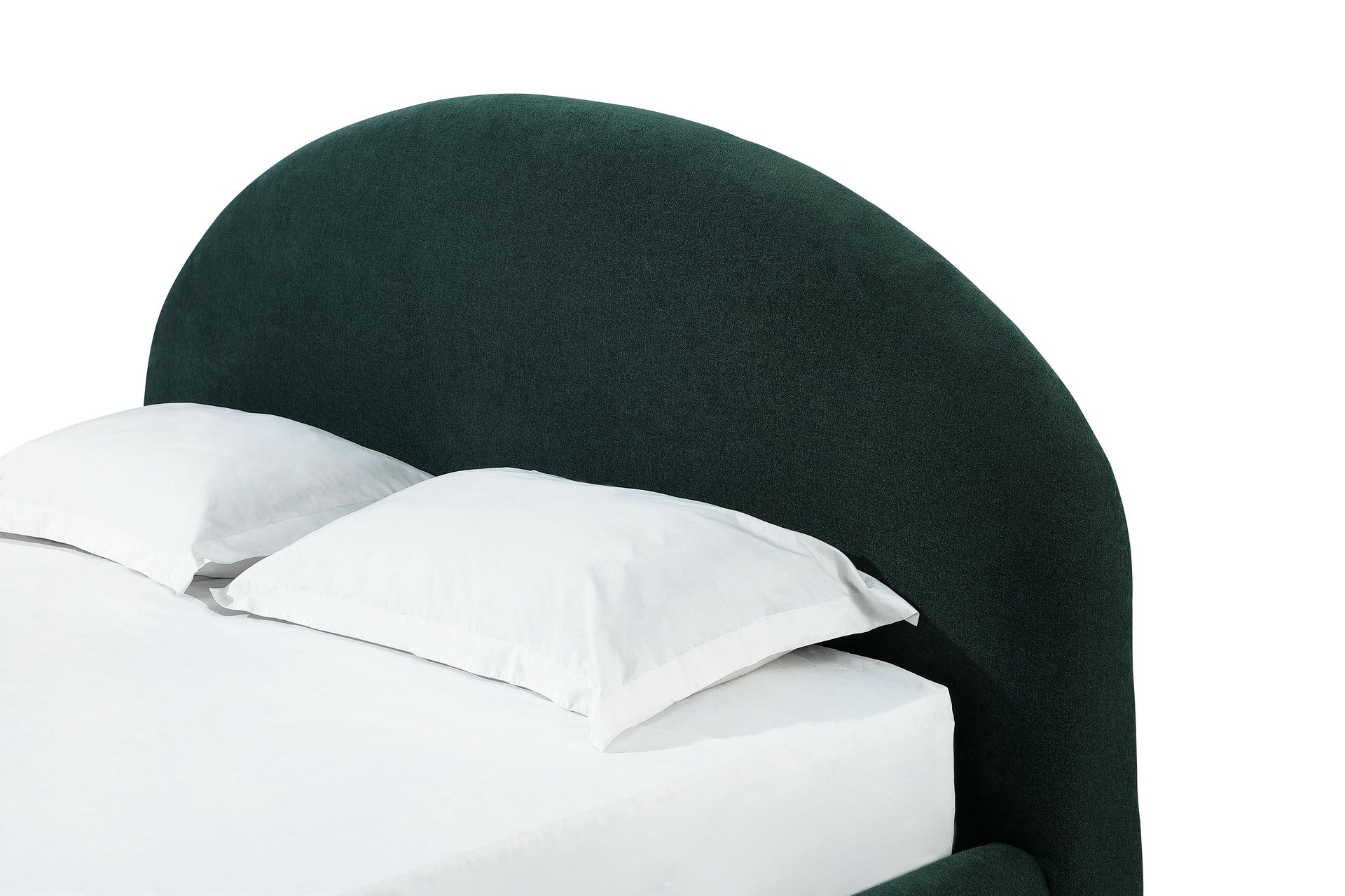 Flex Upholstered Bed in Emerald Chenille - What A Room