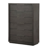 Oxford Six Drawer Chest in Basalt Grey - What A Room