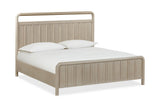 Camden Shiplap Oak Wood Platform Bed in Chai - What A Room
