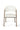Modrest Lucas Mid-Century Cream & Walnut Dining Chair - What A Room