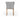 Modrest Chadwick Modern Grey Velvet & Rosegold Dining Chair