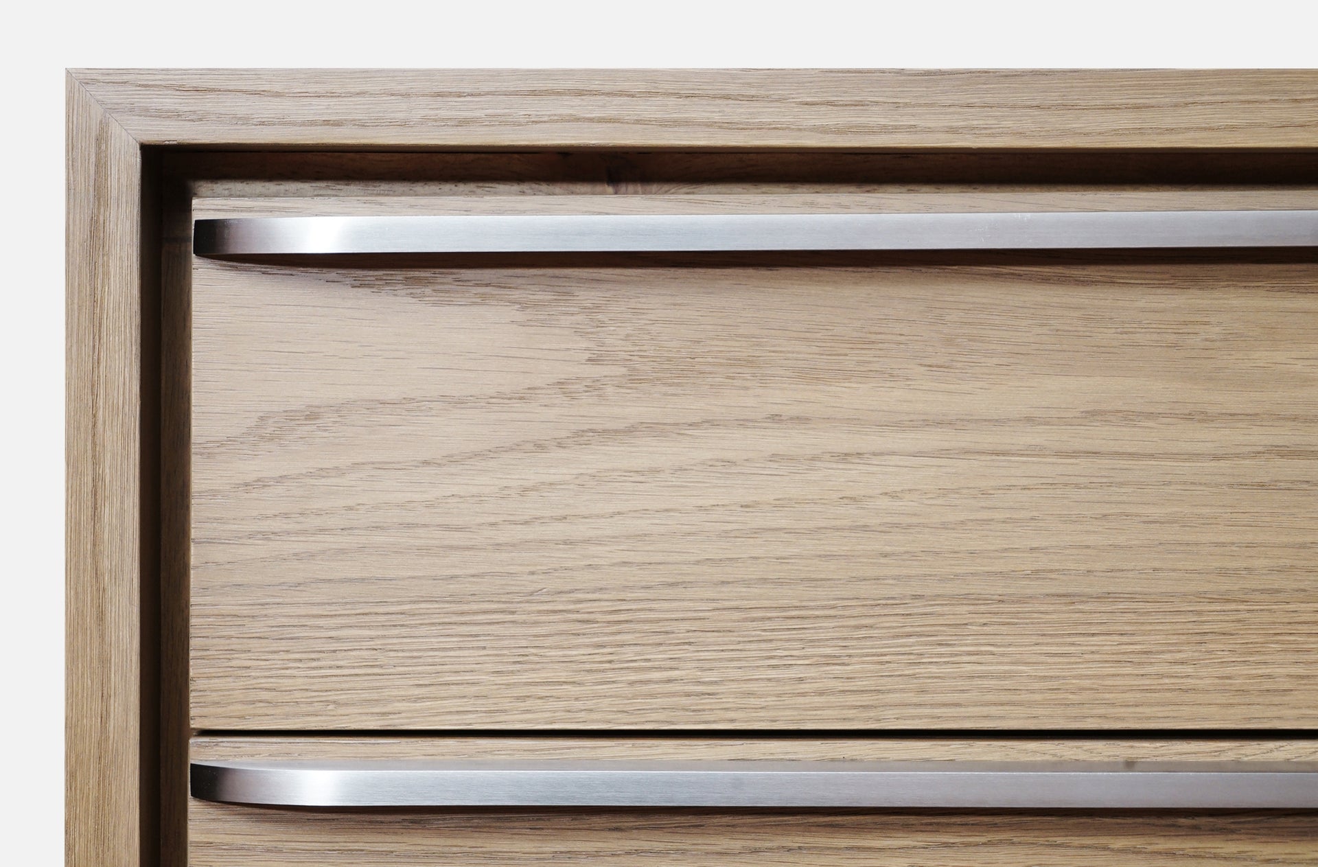 One Coastal Modern Two Drawer Nightstand in Bisque - What A Room