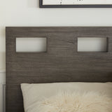 Riva Wood Bed in Sharkskin - What A Room