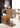 Modrest Aura Modern Walnut & Glass Square Cabinet - What A Room