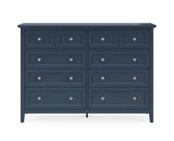 Grace Eight Drawer Dresser in Blueberry - What A Room