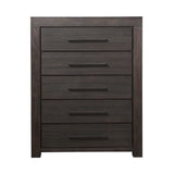 Heath Five Drawer Chest in Basalt Grey - What A Room