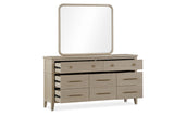 Camden Eight Drawer Oak Wood Dresser in Chai - What A Room
