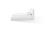 Elena Upholstered Bed in Vanilla Linen - What A Room