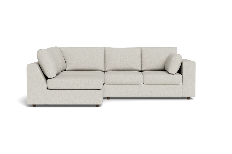 Daphne Deep L Shape Sectional with 1 Side Armless