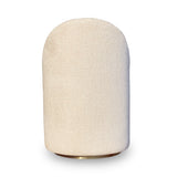 Zinnia Fully Upholstered Swivel Chair in Dune Chenille - What A Room